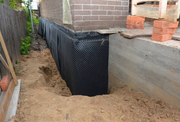 Crawl space vapor barrier installation in Crestwood, KY